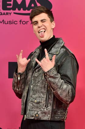 JC Stewart at the MTV European Music Awards 2021 at Laszlo Papp Sports Arena Budapest, 14 11 2021 Foto:xH.xZwanzigerx xFuturexImage