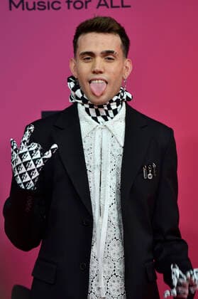 Aka 7even at the MTV European Music Awards 2021 ceremony at Laszlo Papp Sports Arena Budapest, 14 11 2021. Foto:xH.xZwanzigerx xFuturexImage