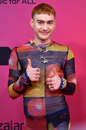 Olly Alexander of Years Years at the MTV European Music Awards 2021 ceremony at Laszlo Papp Sports Arena Budapest, 14 11 2021. Foto:xH.xZwanzigerx xFuturexImage