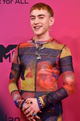 Olly Alexander of Years Years at the MTV European Music Awards 2021 ceremony at Laszlo Papp Sports Arena Budapest, 14 11 2021. Foto:xH.xZwanzigerx xFuturexImage
