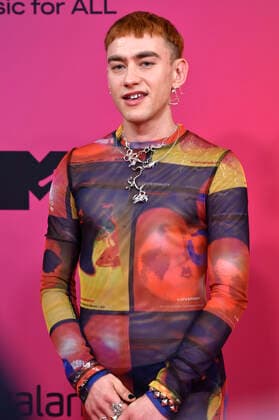 Olly Alexander of Years Years at the MTV European Music Awards 2021 ceremony at Laszlo Papp Sports Arena Budapest, 14 11 2021. Foto:xH.xZwanzigerx xFuturexImage