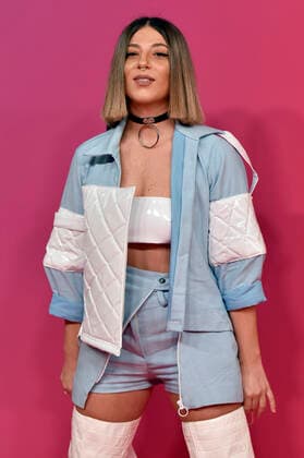 Lea Makhoul at the MTV European Music Awards 2021 at Laszlo Papp Sports Arena Budapest, 14 11 2021 Foto:xH.xZwanzigerx xFuturexImage