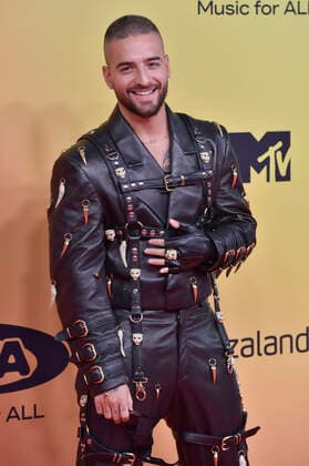 Maluma at the MTV European Music Awards 2021 at the Laszlo Papp Sports Arena Budapest, 14 11 2021 Foto:xH.xZwanzigerx xFuturexImage