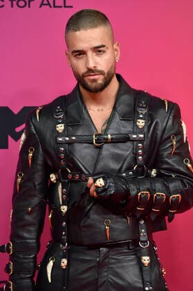 Maluma at the MTV European Music Awards 2021 at the Laszlo Papp Sports Arena Budapest, 14 11 2021 Foto:xH.xZwanzigerx xFuturexImage