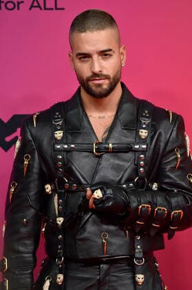 Maluma at the MTV European Music Awards 2021 at the Laszlo Papp Sports Arena Budapest, 14 11 2021 Foto:xH.xZwanzigerx xFuturexImage