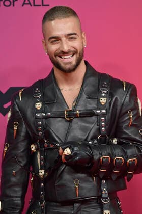 Maluma at the MTV European Music Awards 2021 at the Laszlo Papp Sports Arena Budapest, 14 11 2021 Foto:xH.xZwanzigerx xFuturexImage