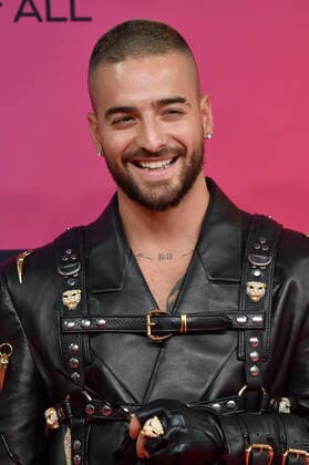 Maluma at the MTV European Music Awards 2021 at the Laszlo Papp Sports Arena Budapest, 14 11 2021 Foto:xH.xZwanzigerx xFuturexImage