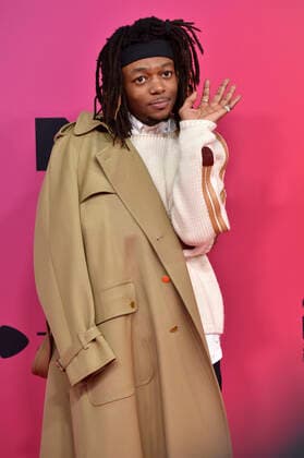 Destin Choice Route at the MTV European Music Awards 2021 at Laszlo Papp Sports Arena Budapest, 14 11 2021 Foto:xH.xZwanzigerx xFuturexImage