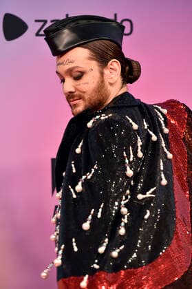 Riccardo Simonetti at the MTV European Music Awards 2021 at Laszlo Papp Sports Arena Budapest, 14 11 2021 Foto:xH.xZwanzigerx xFuturexImage