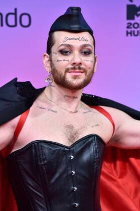 Riccardo Simonetti at the MTV European Music Awards 2021 at Laszlo Papp Sports Arena Budapest, 14 11 2021 Foto:xH.xZwanzigerx xFuturexImage