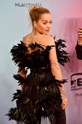 Rita Ora at the MTV European Music Awards 2021 at Laszlo Papp Sports Arena Budapest, 14 11 2021 Foto:xH.xZwanzigerx xFuturexImage