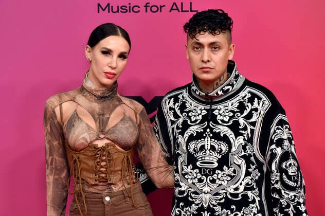 Akasha and Aleman at the MTV European Music Awards 2021 at Laszlo Papp Sports Arena Budapest, 14 11 2021 Foto:xH.xZwanzigerx xFuturexImage