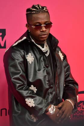 Rayvanny at the MTV European Music Awards 2021 at the Laszlo Papp Sports Arena Budapest, 14 11 2021 Foto:xH.xZwanzigerx xFuturexImage