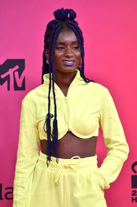 Oumi Janta at the MTV European Music Awards 2021 at Laszlo Papp Sports Arena Budapest, 14 11 2021 Foto:xH.xZwanzigerx xFuturexImage