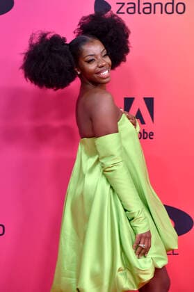 Jeny Bsg at the MTV European Music Awards 2021 ceremony at Laszlo Papp Sports Arena Budapest, 14 11 2021. Foto:xH.xZwanzigerx xFuturexImage