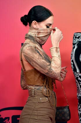 Akasha at the MTV European Music Awards 2021 at Laszlo Papp Sports Arena Budapest, 14 11 2021 Foto:xH.xZwanzigerx xFuturexImage