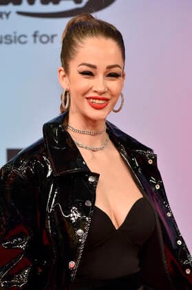 Gaja Prestor at the MTV European Music Awards 2021 at Laszlo Papp Sports Arena Budapest, 14 11 2021 Foto:xH.xZwanzigerx xFuturexImage
