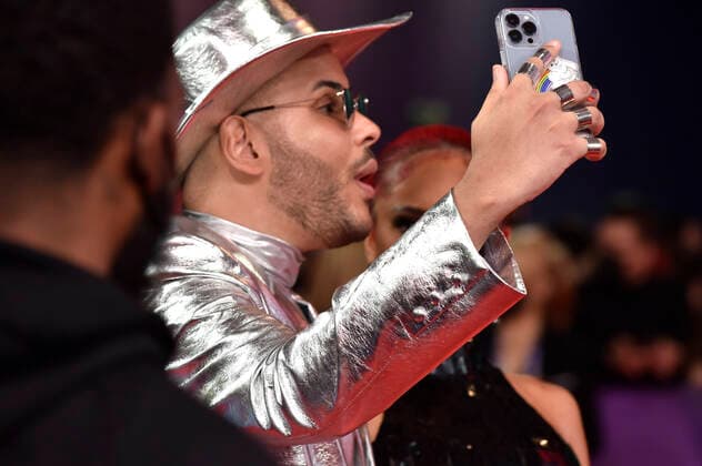 Hugo Gloss at the MTV European Music Awards 2021 at the Laszlo Papp Sports Arena Budapest, 14 11 2021 Foto:xH.xZwanzigerx xFuturexImage