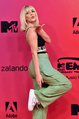 Zsa Zsa at the MTV European Music Awards 2021 at Laszlo Papp Sports Arena Budapest, 14 11 2021 Foto:xH.xZwanzigerx xFuturexImage