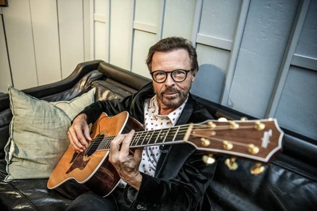 Bjorn Ulvaeus, ABBA, photographed during an interview in his studio on Skeppsholmen in Stockholm, Sweden, Oct. 20, 2021. STOCKHOLM Sweden x7141x *** Bjorn Ulvaeus, ABBA, photographed during an interview in his studio on Skeppsholmen in Stockholm, Sweden, Oct 20, 2021 STOCKHOLM Sweden x7141x,  Copyright: xAnna-KarinxNilsson Expressen TTx BJORN ULVAEUS