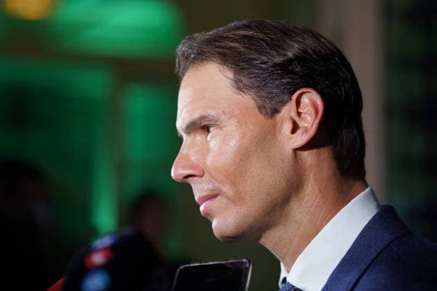 Rafael Nadal And His Wife Xisca Perello the tennis player Rafael Nadal during the commemorative of the X Anniversary of the Rafa Nadal Foundation in Madrid. November 18, Spain Madrid Spain  Copyright: xOscarxGonzalezx gonzalez-notitle211118_np72W