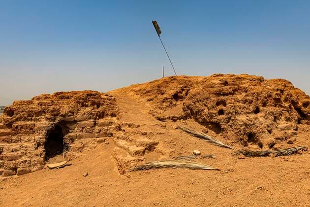 Die Ruinen der sumerischen Stadt Kish, Irak, Asien *** The ruins of the Sumerian city of Kish, Iraq, Asia Copyright: imageBROKER/MichaelxRunkel ibxrun07166604.jpg 