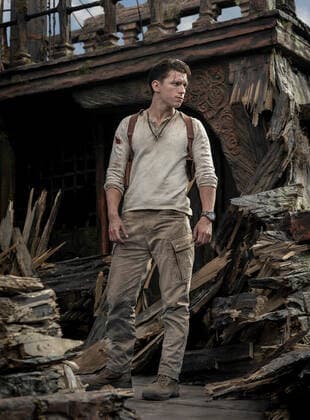 Tom Holland, Uncharted (2022). Photo credit: Clay Enos Sony Pictures The Hollywood Archive  Copyright: xClayxEnosx 34264-005THA