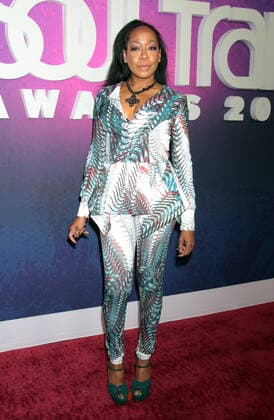 NEW YORK, NY - NOVEMBER 20: Tichina Arnold at the 2021 Soul Train Awards at The Apollo Theater in New York City on November 20, 2021. Copyright: xRWx