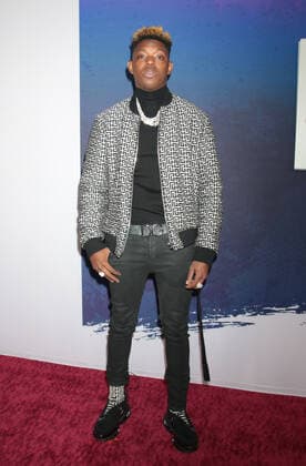 NEW YORK, NY - NOVEMBER 20: Yung Bleu at the 2021 Soul Train Awards at The Apollo Theater in New York City on November 20, 2021. Copyright: xRWx