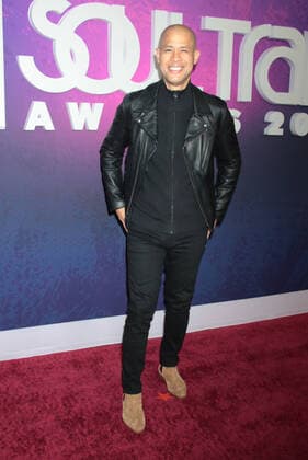 NEW YORK, NY - NOVEMBER 20: Vladimir Duthiers at the 2021 Soul Train Awards at The Apollo Theater in New York City on November 20, 2021. Copyright: xRWx