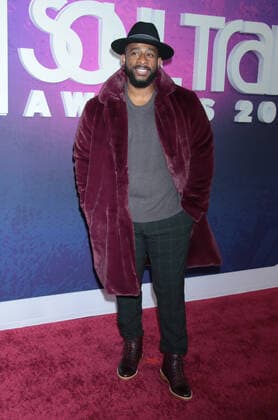 NEW YORK, NY - NOVEMBER 20: Jeremy Rivers at the 2021 Soul Train Awards at The Apollo Theater in New York City on November 20, 2021. Copyright: xRWx