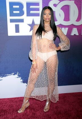 NEW YORK, NY - NOVEMBER 20: La Tina Webb at the 2021 Soul Train Awards at The Apollo Theater in New York City on November 20, 2021. Copyright: xRWx
