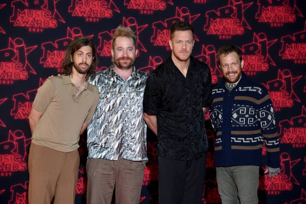 NRJ Music Awards. Tapis rouge. 274756 2021-11-20 Cannes France Imagine Dragons  Copyright: xLionelxUrmanx xStarfacex STAR_274756_371