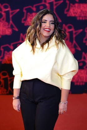 Ines Reg CELEBRITES : NRJ Music Awards - Cannes - 20 11 2021 NorbertScanella Panoramic 