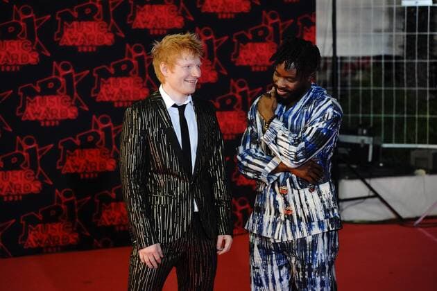 Ed Sheeran CELEBRITES : NRJ Music Awards - Cannes - 20 11 2021 NorbertScanella Panoramic 