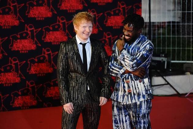 Ed Sheeran CELEBRITES : NRJ Music Awards - Cannes - 20 11 2021 NorbertScanella Panoramic 