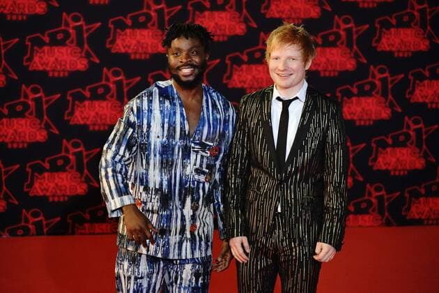 Ed Sheeran CELEBRITES : NRJ Music Awards - Cannes - 20 11 2021 NorbertScanella Panoramic 