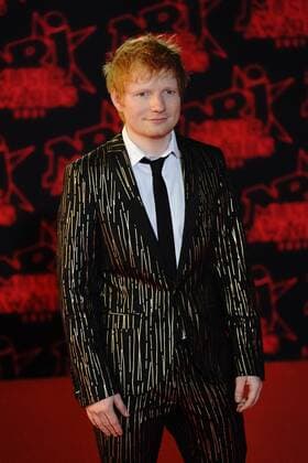 Ed Sheeran CELEBRITES : NRJ Music Awards - Cannes - 20 11 2021 NorbertScanella Panoramic 