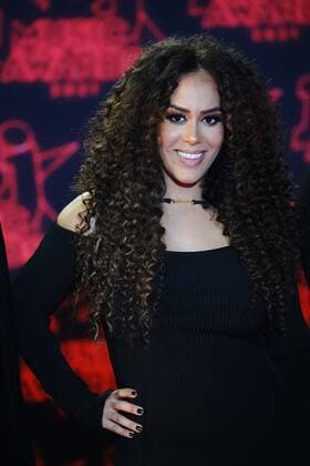 Amel Bent CELEBRITES : NRJ Music Awards - Cannes - 20 11 2021 NorbertScanella Panoramic 