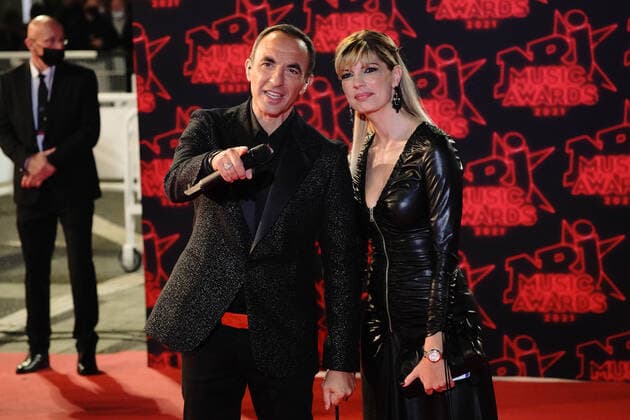 Niks Aliagas - Tina Grigoriou CELEBRITES : NRJ Music Awards - Cannes - 20 11 2021 NorbertScanella Panoramic 