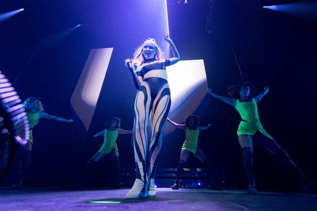 STOCKHOLM 20211121 Swedish singer Zara Larsson performs at Avicii Arena in Stockholm, Sweden, Nov 21, 2021, during The poster girl tour STOCKHOLM SWEDEN MUSIC x11610x,  Copyright: xStinaxStjernkvist TTx SWEDEN ZARA LARSSON