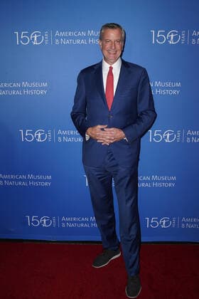 American Museum Of Natural History Gala 2021 Arrivals Bill de Blasio during the American Museum Of Natural History Gala 2021 Arrivals, in New York, United States, on November 22, 2021. New York NY United States  Copyright: xJohnxNacionx nacion-billdebl211118_nprXC