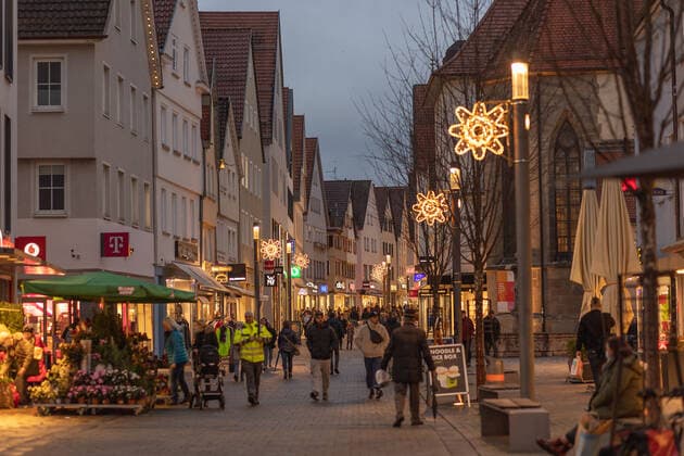 Reutlingen themed images Christmas atmosphere in the city, Reutlingen, 22 11 2021, themed images Christmas atmosphere in the city, Reutlingen, Wilhelmstrasse, 22 11 2021, Copyright: xDROFITSCH EIBNERx EP_ddh