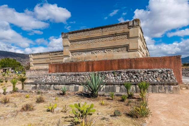 Mitla Archaeological Site from the Zapotec Culture, San Pablo Villa de Mitla, Oaxaca, Mexico, Central America. Copyright: imageBROKER/MichaelxRunkel iblrun07173576.jpg