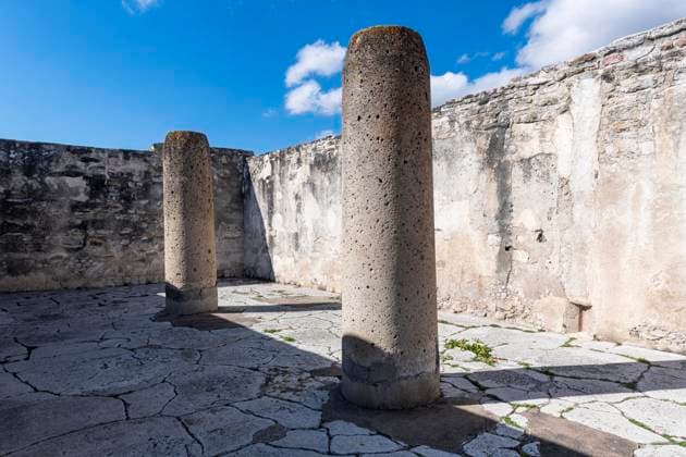 Mitla Archaeological Site from the Zapotec Culture, San Pablo Villa de Mitla, Oaxaca, Mexico, Central America. Copyright: imageBROKER/MichaelxRunkel iblrun07173593.jpg