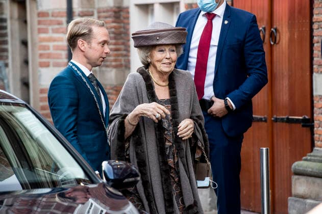 24-11-2021 Beton Princess Beatrix attend the Jantje Beton Award, a prize for the most play-friendly city, in Culemborg. Â  Copyright: xPPEx