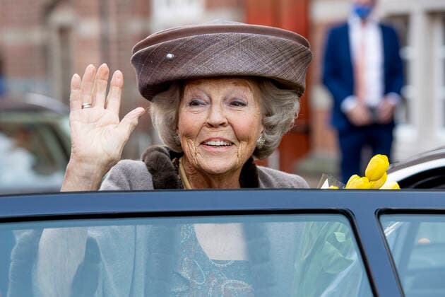 24-11-2021 Beton Princess Beatrix attend the Jantje Beton Award, a prize for the most play-friendly city, in Culemborg. Â  Copyright: xPPEx