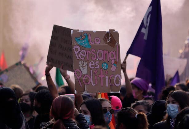 International Day For The Elimination Of Violence Against Women Feminist organisations and collectives gathered at the Monument to the Revolution to march from the Angel of Independence to the Zocalo in Mexico City to mark the International Day for the Elimination of Violence against Women. Mexico City Mexico  Copyright: xGerardoxVieyrax originalFilename:vieyra-notitle211125_npUAx.jpg