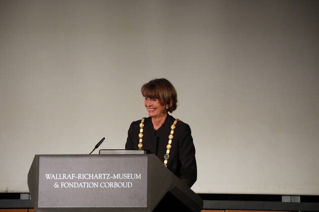 Heinrich Böll Prize 2021 Wallraff Richartz Museum Cologne Germany 26 11 2021 Lord Mayor Henriette Reker