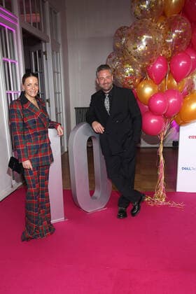 Sasha and his wife Julia at the Emotion Award ceremony on 26 11 2021 in Hamburg Emotion Award 2021 in Hamburg